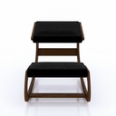 Hridian - Kneeling Chair - Matte Antique Lacquer