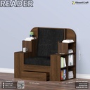 Reader - Bookshelf cum Sofa | BSV1-666