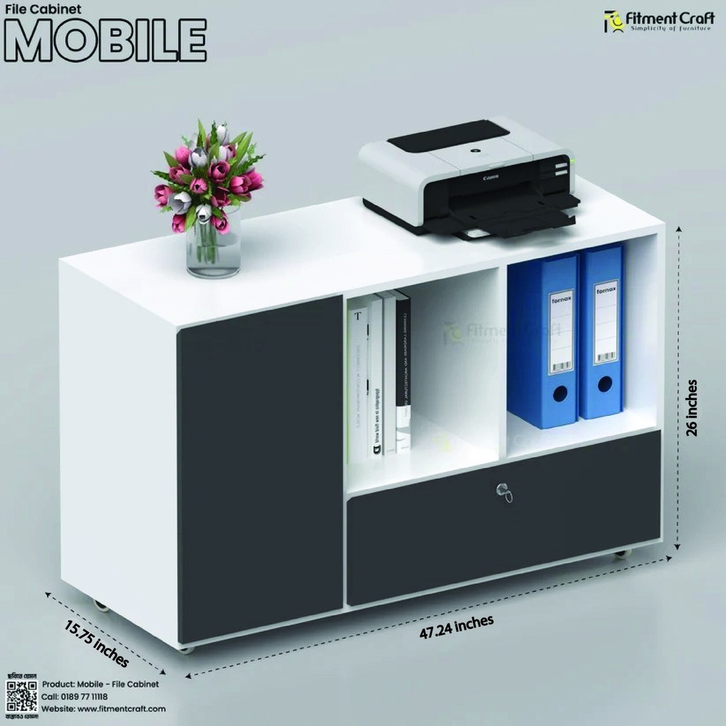 Mobile File Cabinet | CV1-004
