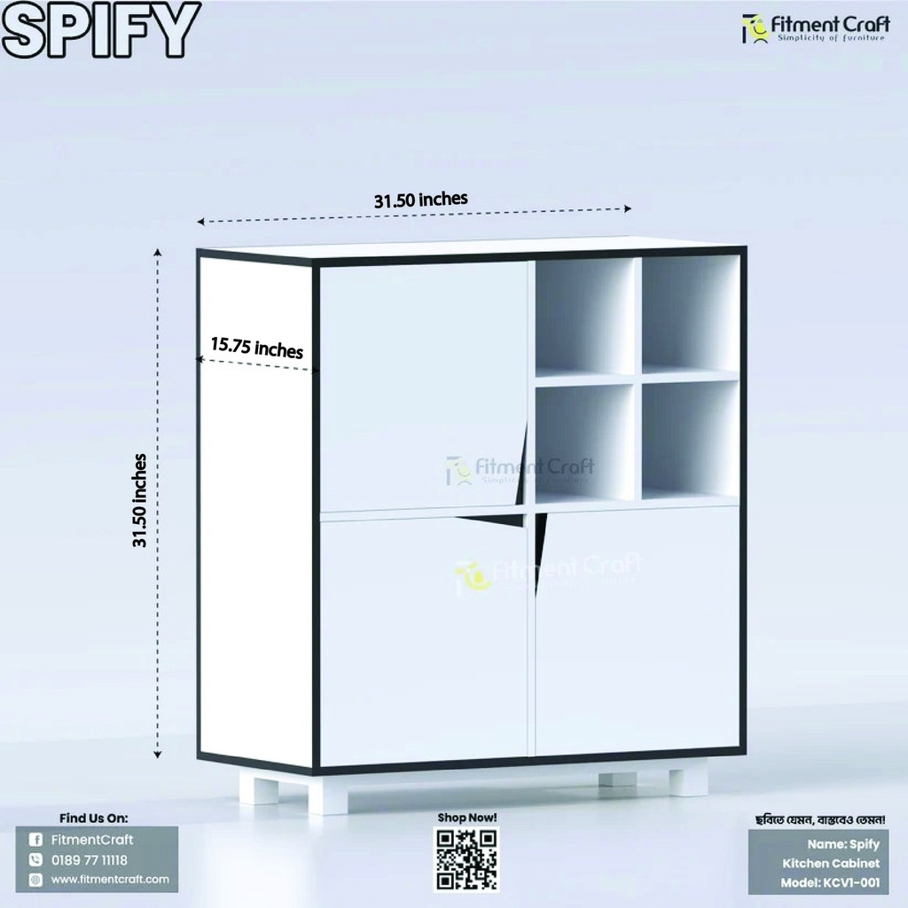 Spify - Kitchen Cabinet | KCV1-001