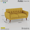 Moss 2 Seater-sofa। HSV2-0027