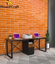 Double Seater Workstation with Drawer | TV24-002