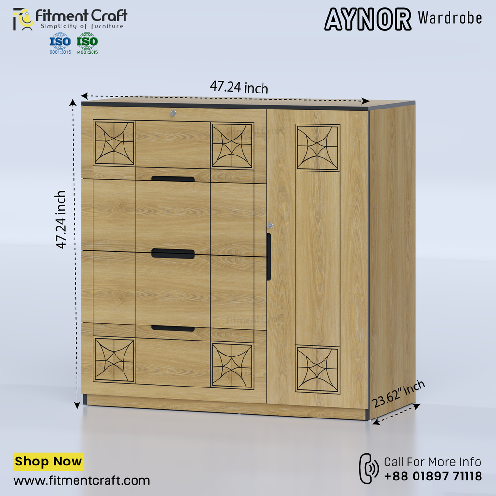 Aynor-Wardrobe। WDV1-009