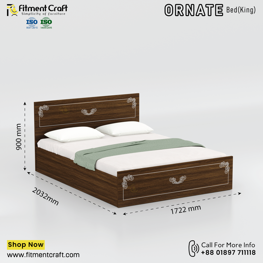 Ornate-Bed(King) । ABV1-006