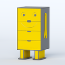 Rocket-Wardrobe । WDV1-015