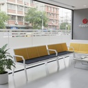 Metro Three seater Lounge Waiting Chair