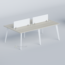Zenora Four-Seater Workstation