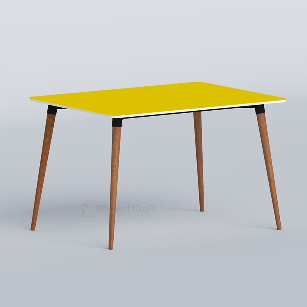 Tulipdine 4 Seater Dining Table-TDTMSB-002