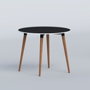 Tulipdine Round 2-Seater Dining Table-TDTMSB-004
