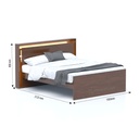 Glowline King Size Bed