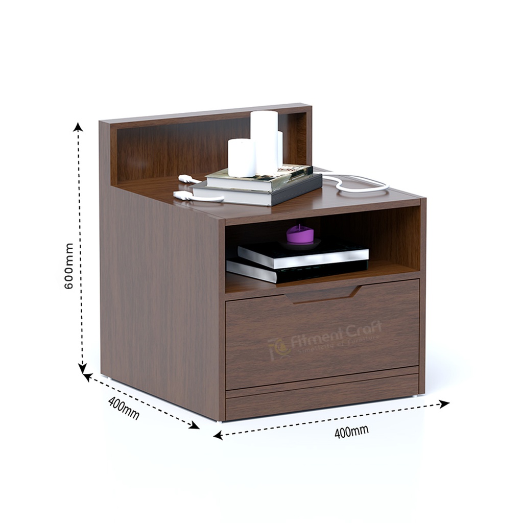 Glowline Bedside Table 