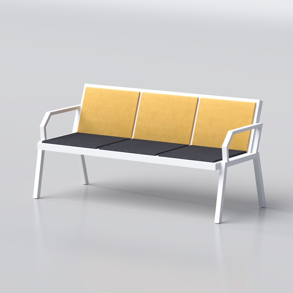 Metro Three seater Lounge Waiting Chair