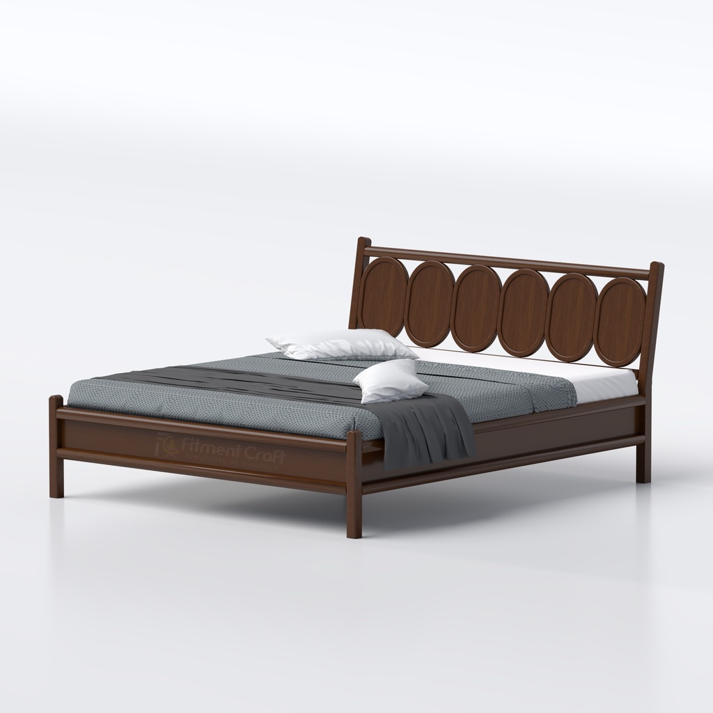 Elliptical Standard King Size Bed