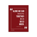 Teamwork Motivation Wall Art 