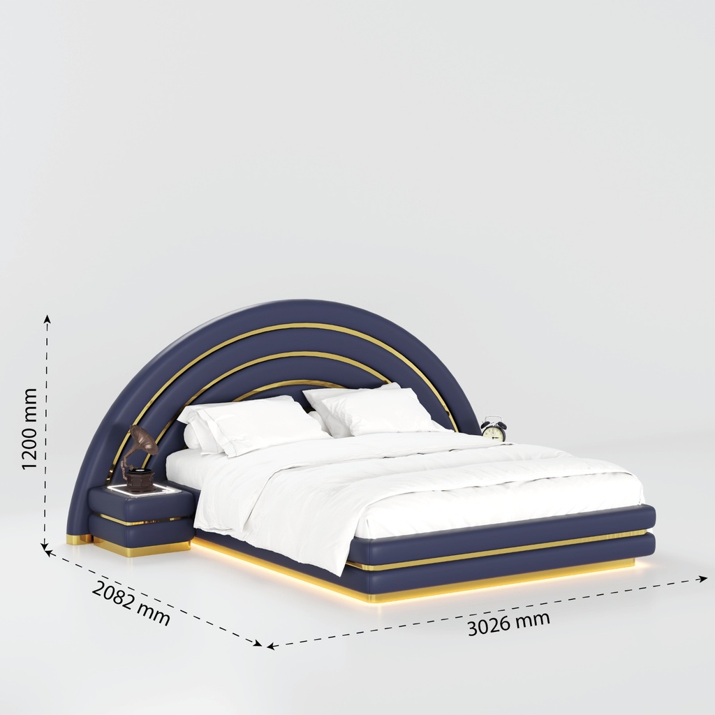 Harlo Standard King Size Bed