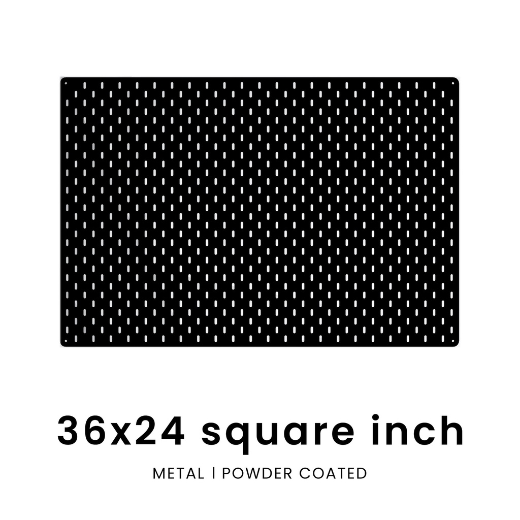 36×24 Square Inch PegBoard