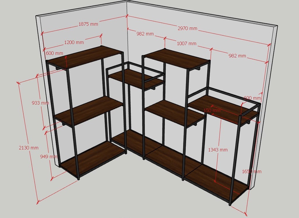 Central Clothing Stand(custom)