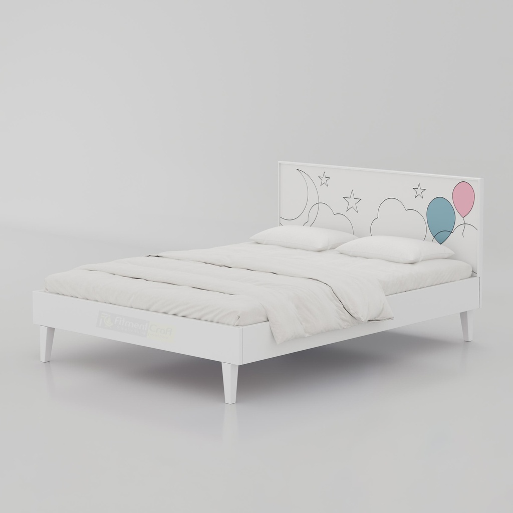 Moony cloud Standard King Size Bed
