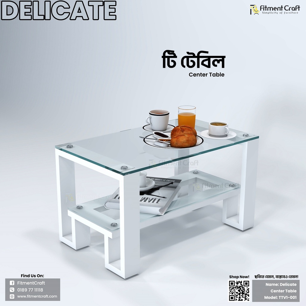 Delicate - Tea Table | TTV1-001