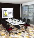 Octavius - 8 Seater Conference Table | OSV1-012