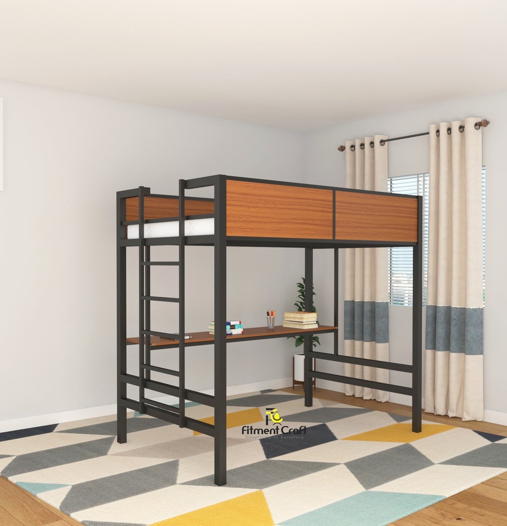 Study Cum Bunk Bed I MBV6-003