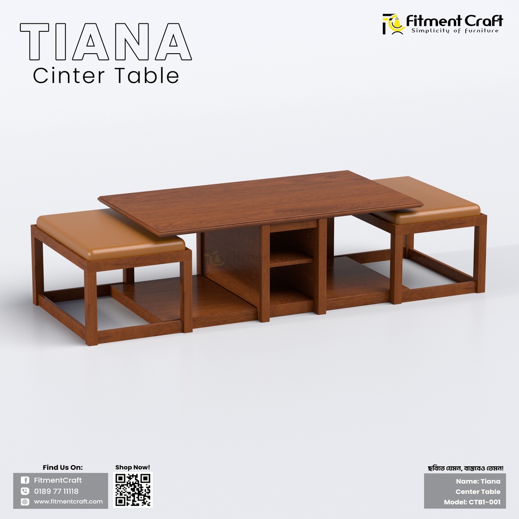 Tiana - Center Table ।  CTB1-001