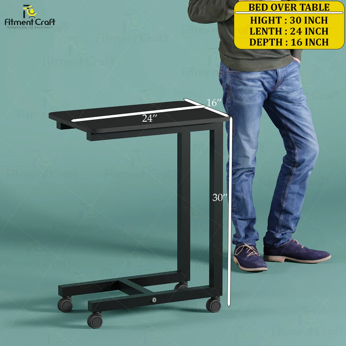 Overbed Table with Wheels | BOTV1-002
