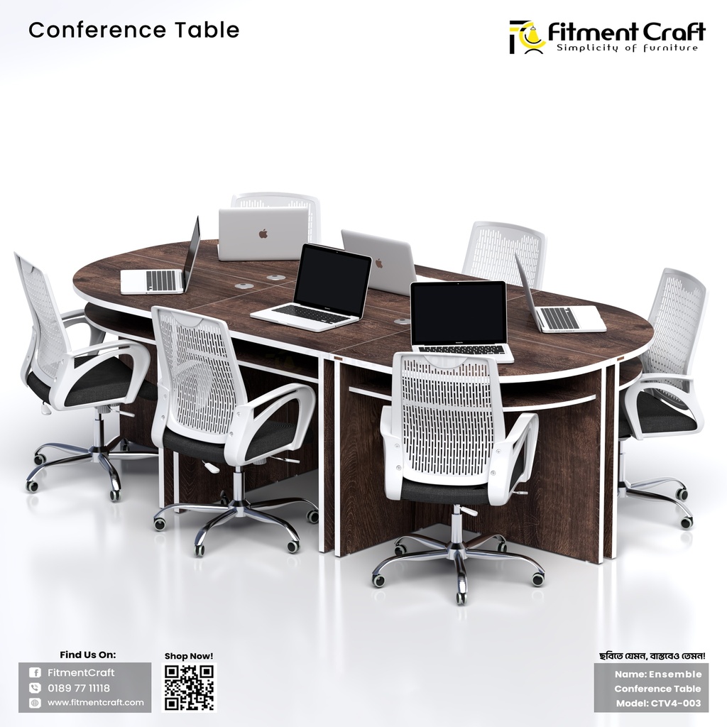 Ensemble - Modular Conference Table । CTV4-003