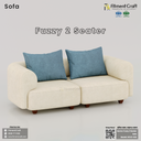 Fuzzy 2-Seater Sofa | HSV2-002