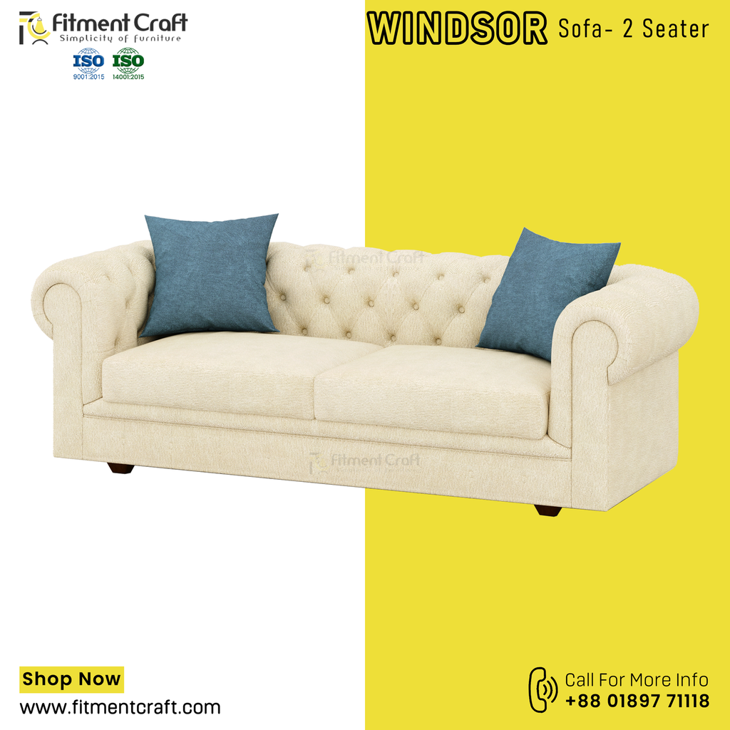 Windsor 2 Seater-sofa । HSV2-015