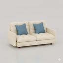 Cameo 2 Seater-Sofa । HSV2-022