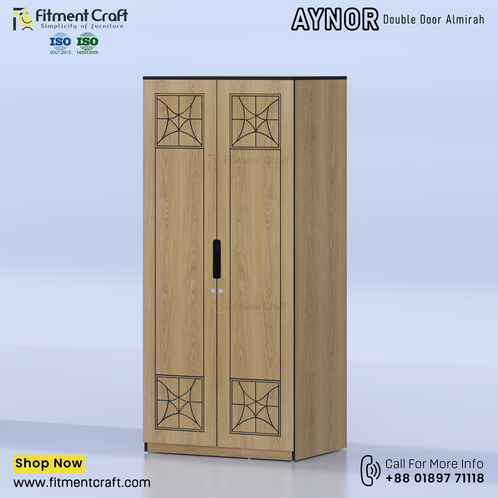 Aynor-Double Door Almirah। BAV3-002