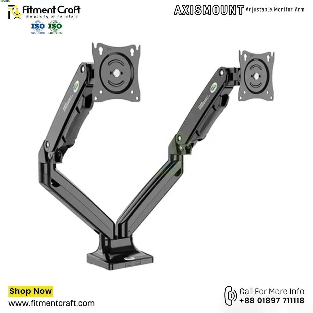 AxisMount – Adjustable Monitor Arm (DS-110-2) 