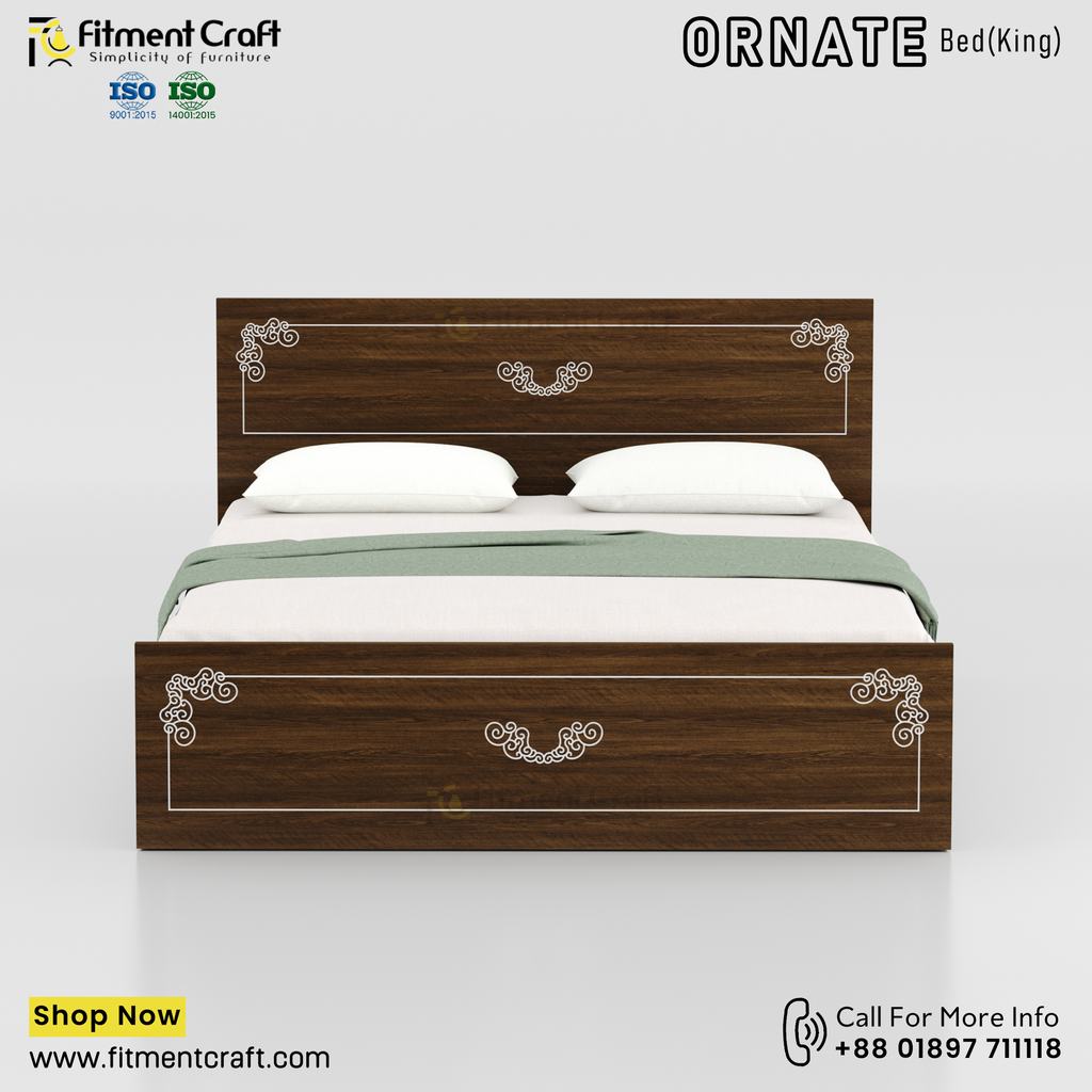 Ornate- King Size Bed । ABV1-006