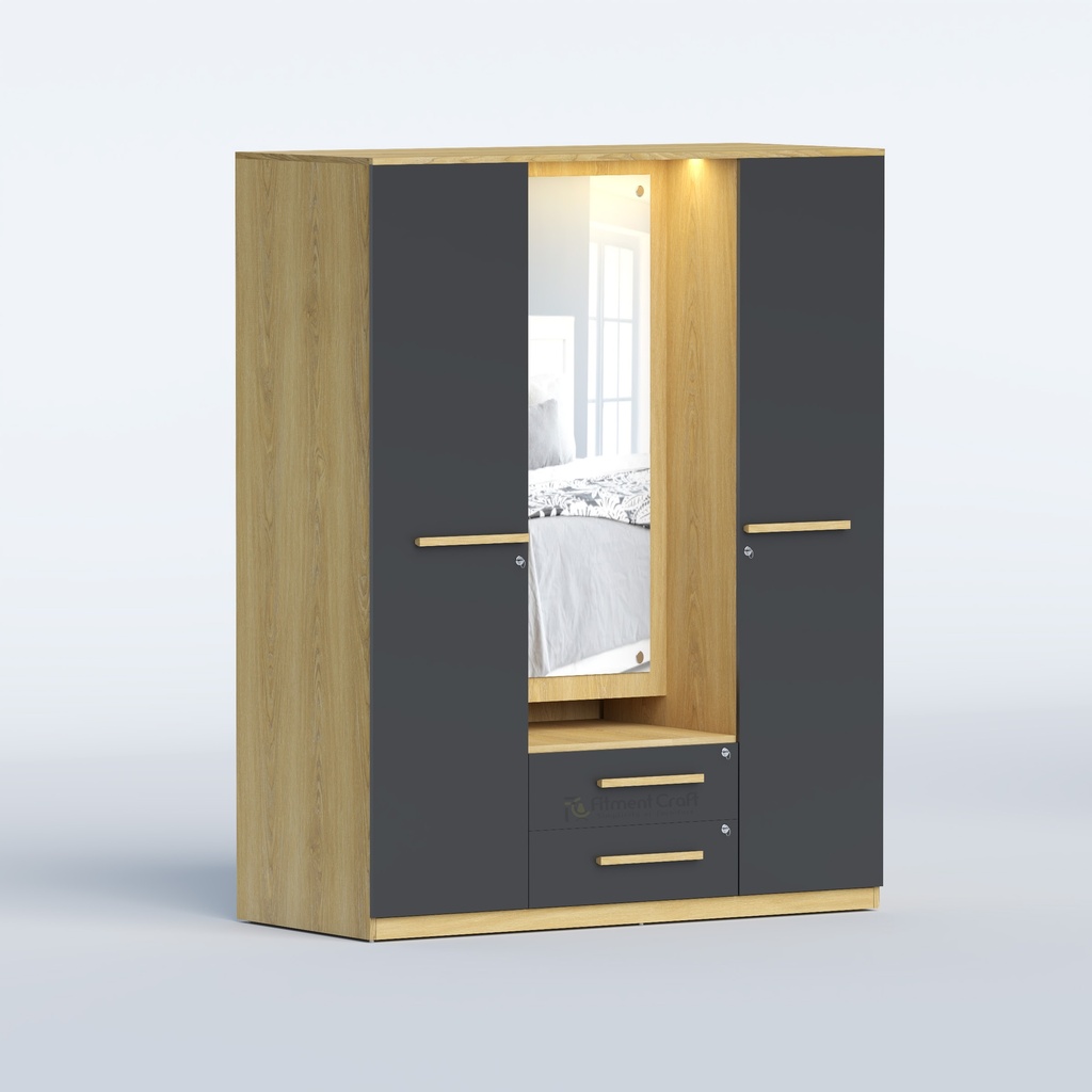 Lusora-Double Door Almirah । BAV3-016