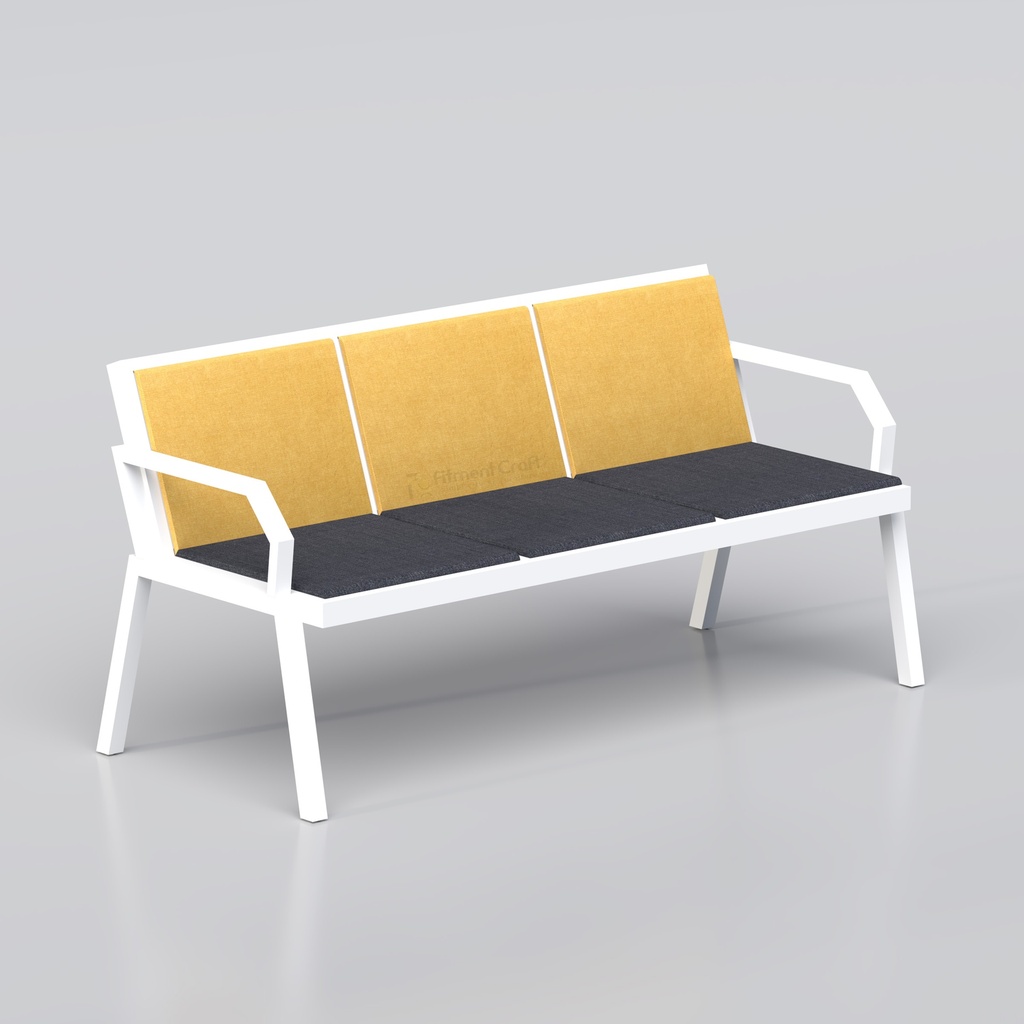 Metro Three seater Lounge Waiting Chair