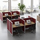 Movex Face to face Four seater Workstation