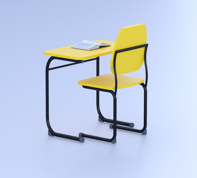 Harbor Classroom Table with Chair