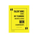 Wall Canvas (Talent Wins)