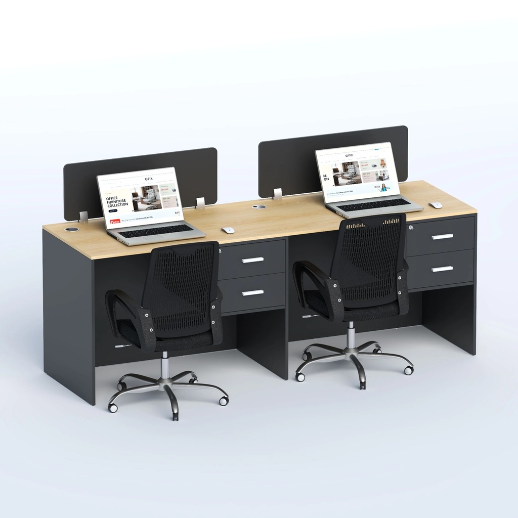 Workzen- Side by side two seater Workstation