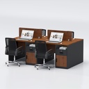 TaskFlow Face to face Four seater Workstation 
