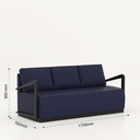 Loft Three Seater Sofa