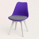 Tulip Indoor Chair-Purple