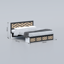 Nordo Standard King Size Bed 